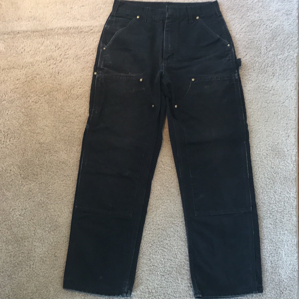 90’s Vintage Carhartt doubleknee made with Union Labor UFCW “Helmets to Hardhats